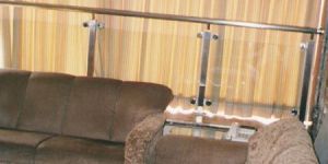 Stainless Steel Balcony Glass Railing