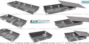 Stainless Steel Fabricated Tray