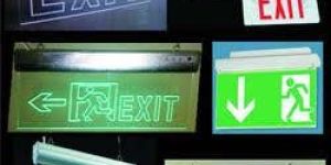 Exit Sign Board