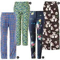 Cotton Printed Trousers