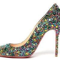 Ladies Beaded Shoes