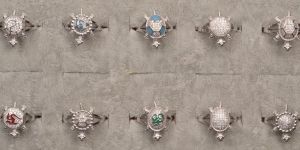 Silver Movable Turtle Rings