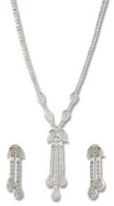 American Diamond Necklace Set