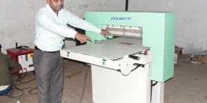 Fabric Swatch Cutting Machine