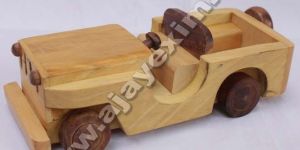 Wooden Jeep Toy