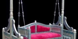 White Metal Swing ( Meena Work )