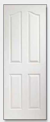 White Panel Masonite Door
