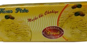 Kesar Pista Ice Cream Bricks