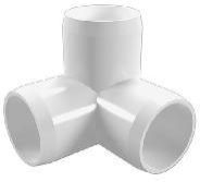 UPVC 3 Way Cross Connector
