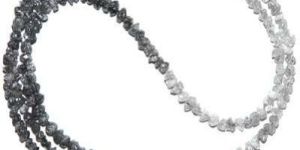 Natural Black Mixed Rough Diamond Beads