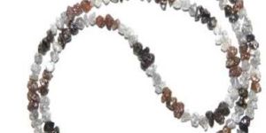 Natural Dark Brown Rough Diamond Beads