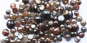 Transparent Rose Cut Diamonds