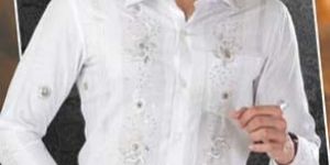 Embroidered Shirt Fabric