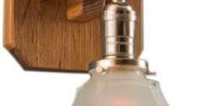 Wooden Wall Lamp (W Wall 1)