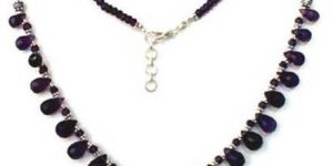 Silver Beaded Necklace