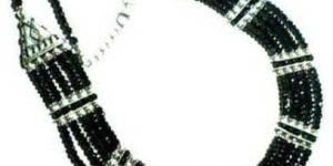 Silver Beaded Necklace