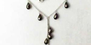 Silver Beaded Necklace