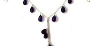 Silver Beaded Necklace