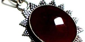 Silver Beaded Pendant