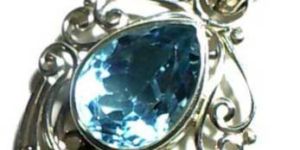 Silver Beaded Pendant