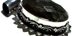 Silver Beaded Pendant