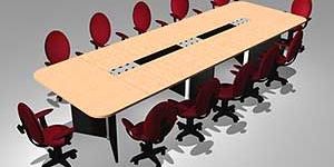 Table with Wire Management