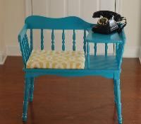 Bar Chair Telephone Stand