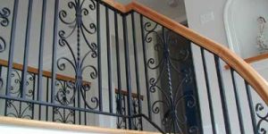 Wrought Iron Stair Case Railings