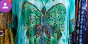 Rayon Hand Painted Embroidered Blouses