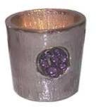 Glass T- Light Holder (ks-4341)