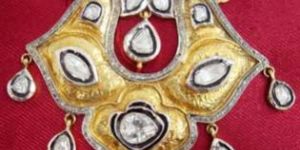 Diamond Polki Pendant (1048)