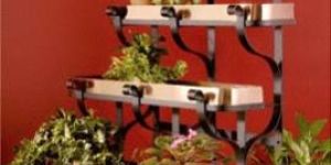 Wrought Iron Planters