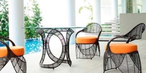Wrought Iron Table Set