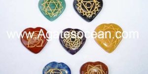 Agate Heart Chakra Set