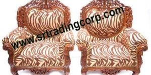 Wooden Sofa Set Pc - 6
