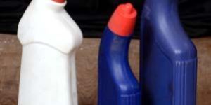 Plastic Floor Cleaner Bottle