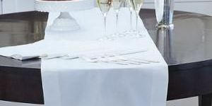 White Table Runner