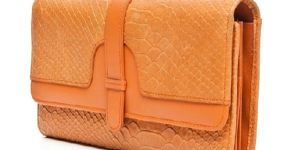 Leather Clutch Purse