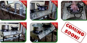 Double Burner Stove