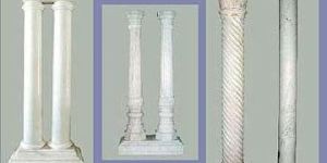 White Marble Pillar