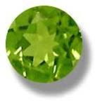 Round Peridot Gemstone