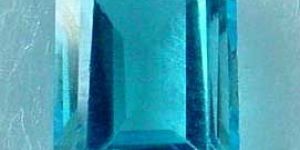 Square Blue Topaz Gemstone