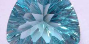 Trillion Blue Topaz Gemstone