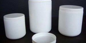 Plastic Round Jars