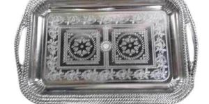 White Metal Trays