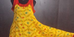 Ladies Sleeveless Anarkali Suits