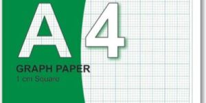 A4 Graph Paper Pad