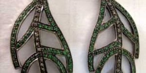 Diamond Victorian Earrings