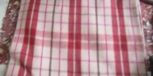 White Double Faced Blanket