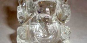 Crystal Ganesh Statue